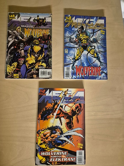 Wolverine Mega-Marvel sarjakuvalehdet 1997–1998