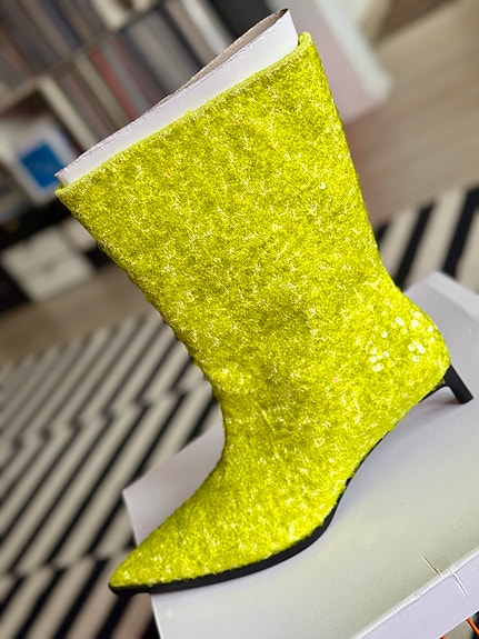 H&M Studio Collection glitter saappaat koko 42