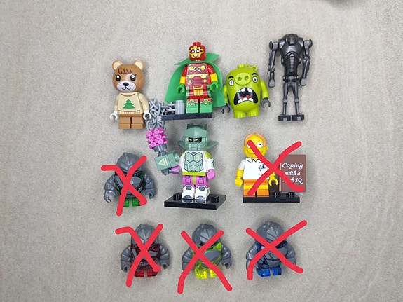 Lego figuuri