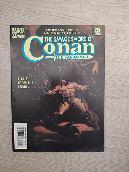 The Savage sword of Conan the Barbarian