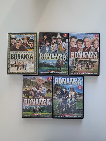 Bonanza dvd-boksit länsisarja