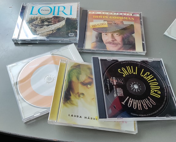 Kotimaisia cd-levyjä, Irwin, Edelman ym.
