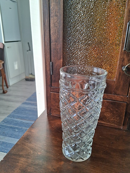 Riihimäen lasi maljakko
