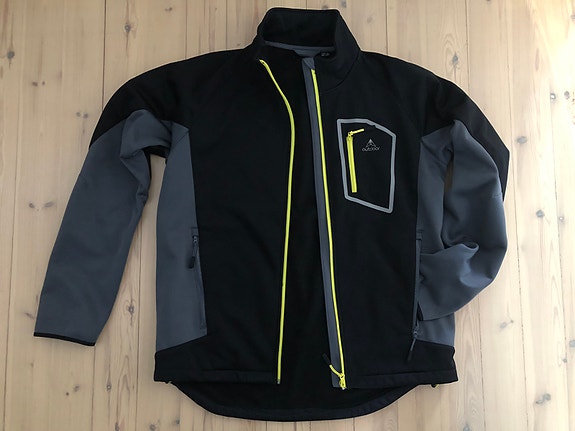Miesten Softshell takki L/ 52, musta-harmaa