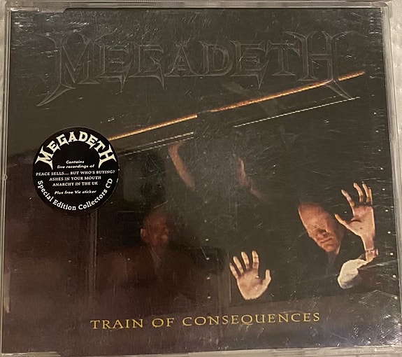 Megadeth Train Of Consequences CD-single