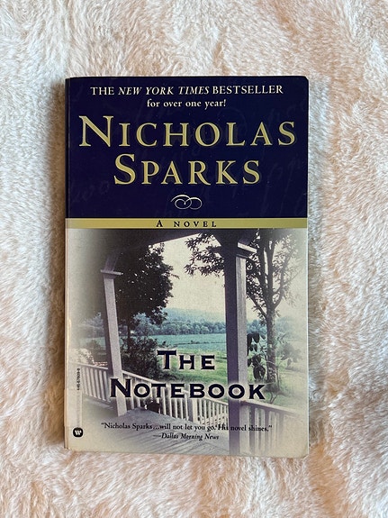 Nicholas Sparks The Notebook romaani englanninkielinen pokkari
