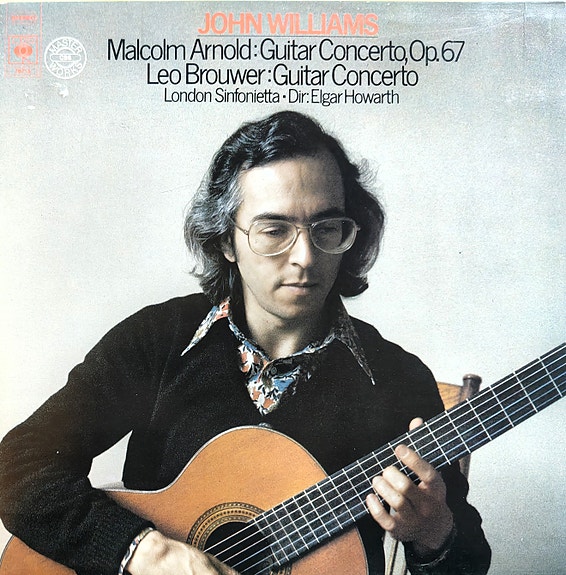John Williams: Arnold & Brouwer Guitar Concertos (LP)