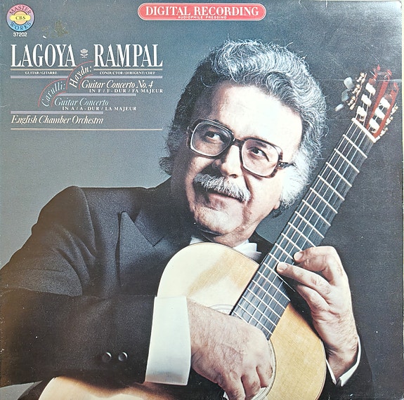 HARVINAISUUS: Lagoya & Rampal LP – Townhouse Audiophile First Pressing