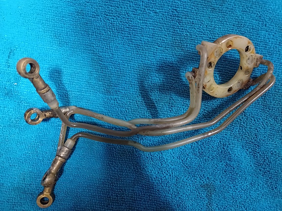 Suzuki GT125 CCI öljyputket