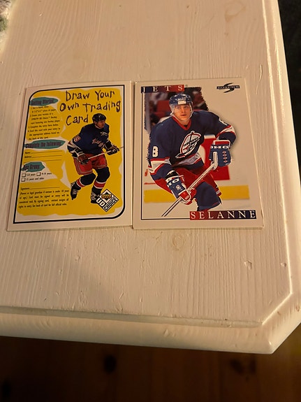 Teemu Selänne 1995 nhl kortti