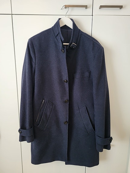 Riley Stanton miesten villakangastakki L tummansininen