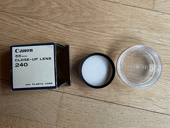 Canon Close-up Lens 240 lähilinssi 55mm