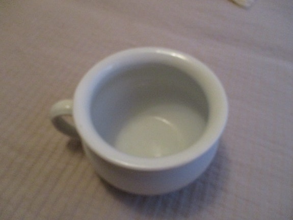 Arabian vanha posliini potta