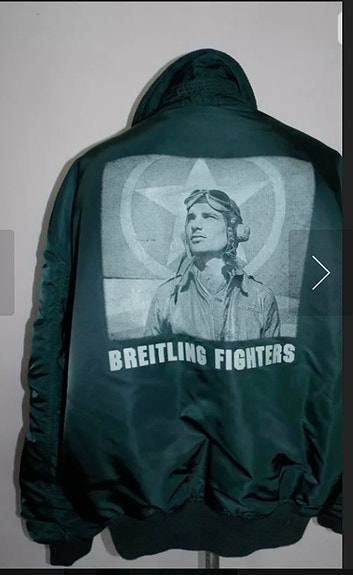 Breitling Fighters Alpha Industries  bomber