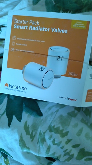 Netatmo älytermostaatti patteriventtiilille valkoinen