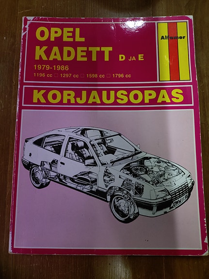 Opel Kadett D ja E korjausopas