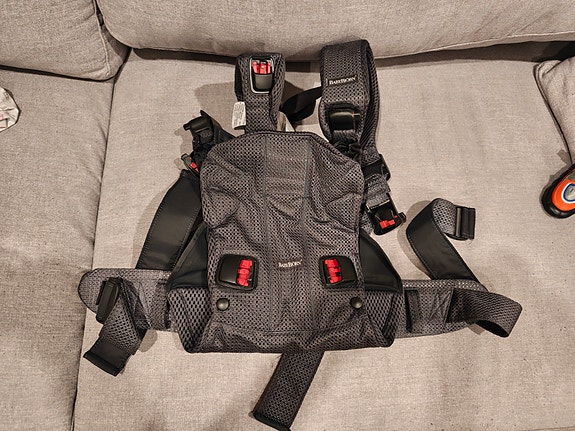 Babybjörn One Air kantoreppu (harmaa)