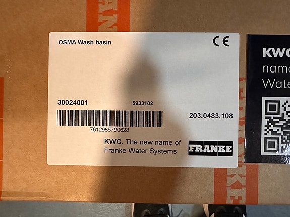 Franke KWC Osma seinäallas