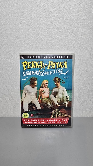 Pekka ja Pätkä sammakkomiehinä dvd