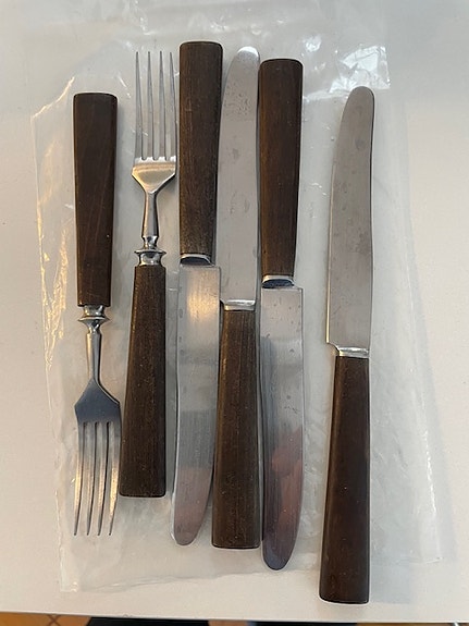 Vahat Fiskars Veitset ja haarukat