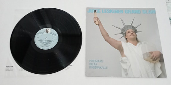 Juice Leskinen Grand Slam Pyromaani Palaa Rikospaikalle LP