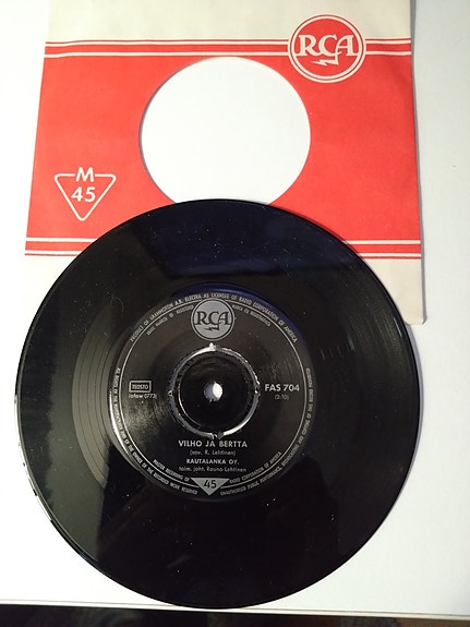 Rautalanka Oy. 7" Vilho ja Bertta/Hepokatti