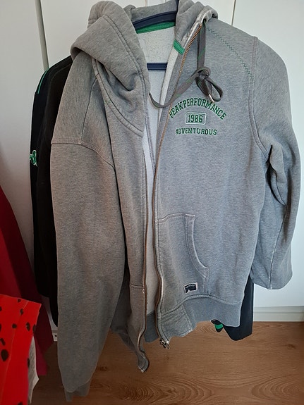 peak performance xl huppari harmaa