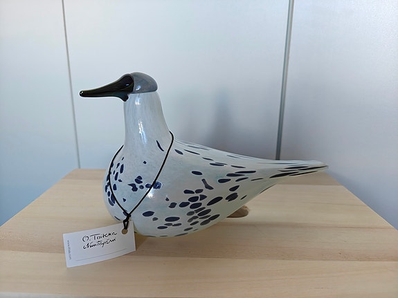 Oiva Toikka Vuosilintu 2013 – Lasilintu, Signed, Iittala