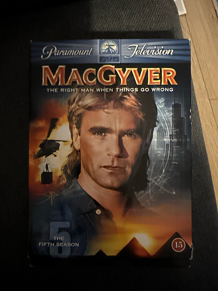 MacGyver / Ihmemies kausi 5 DVD-boksi