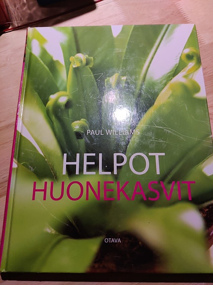 Helpot huonekasvit kirja