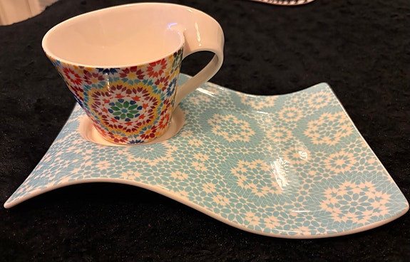 Villeroy&Boch muki ja lautanen