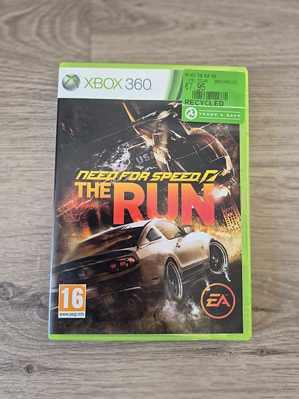 Need for Speed The Run Xbox 360 -peli