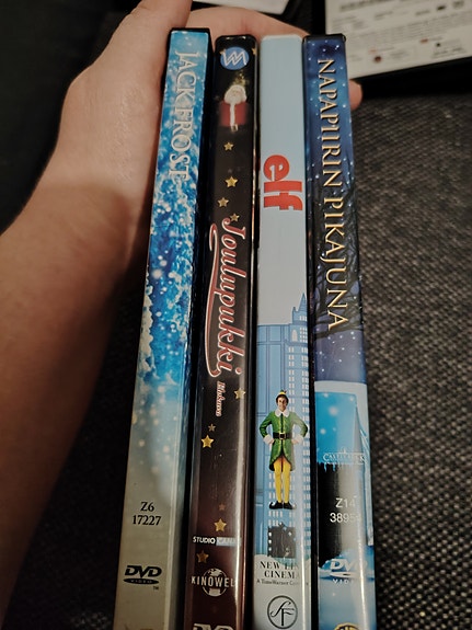 Joulu elokuvia DVD
