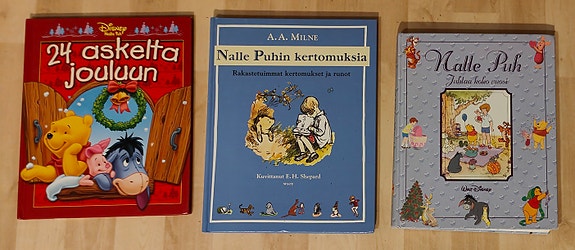 Nalle Puh kirjoja