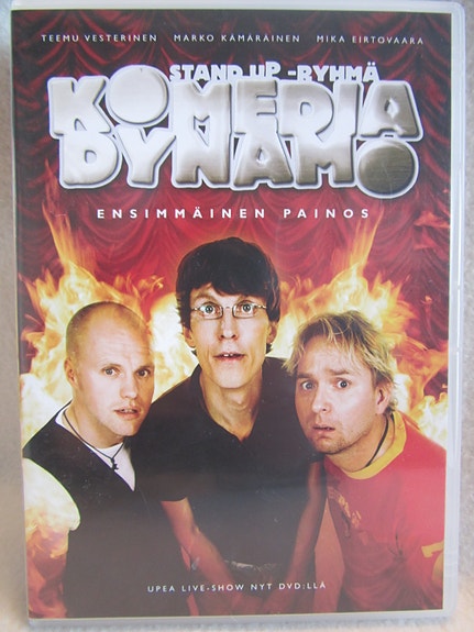 Komedia Dynamo - ensimmäinen painos dvd
