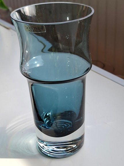 Maljakko Arabia/FinnCrystal/Nuutajärvi siniharma