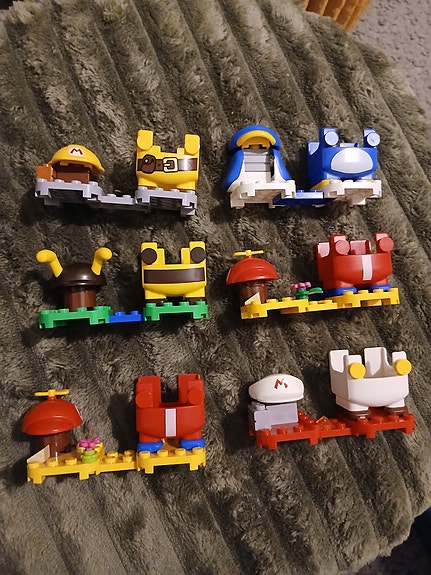 Lego Super Mario Power up pukuja