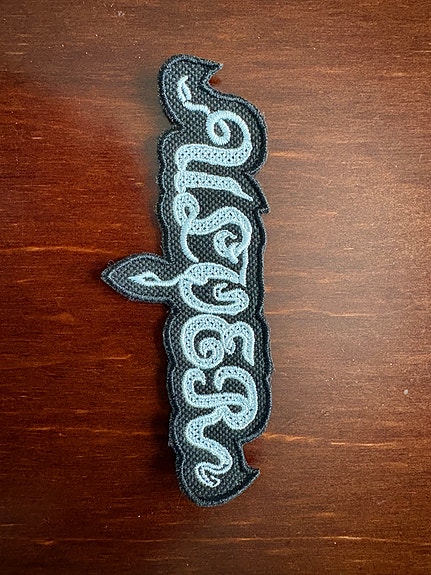 Ulver "old school" brodeerattu patch