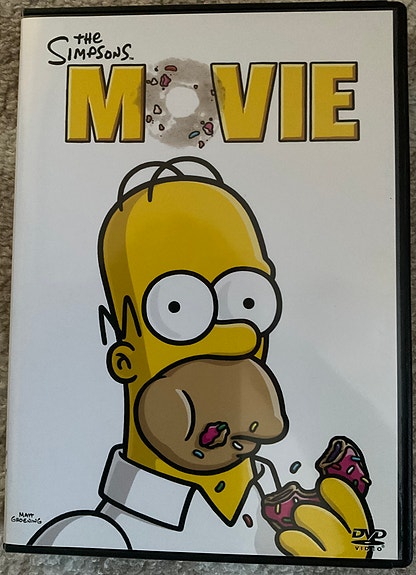 The Simpson’s movie ( DVD )