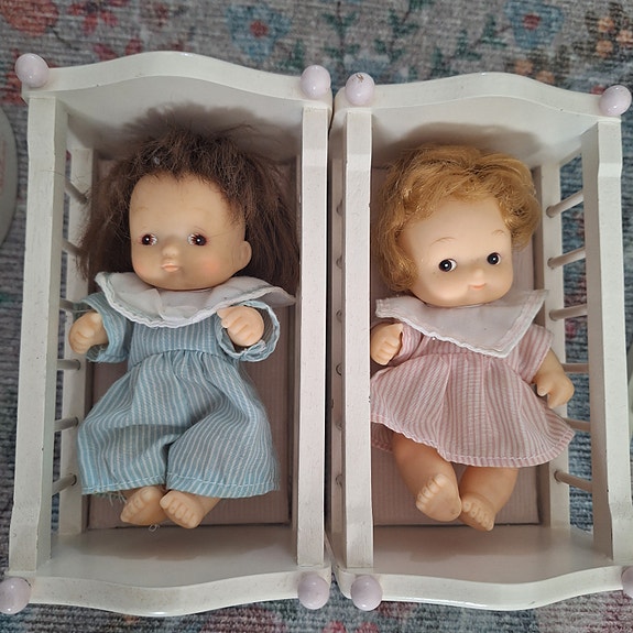 Vintage Sckiguchi My Little Baby, nukke kaksoset