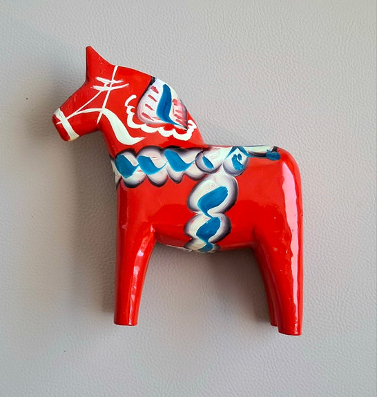 Taalainmaan hevonen , 13cm , Dalahäst