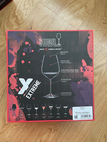 Riedel Extreme viinilasit kirkas lasi