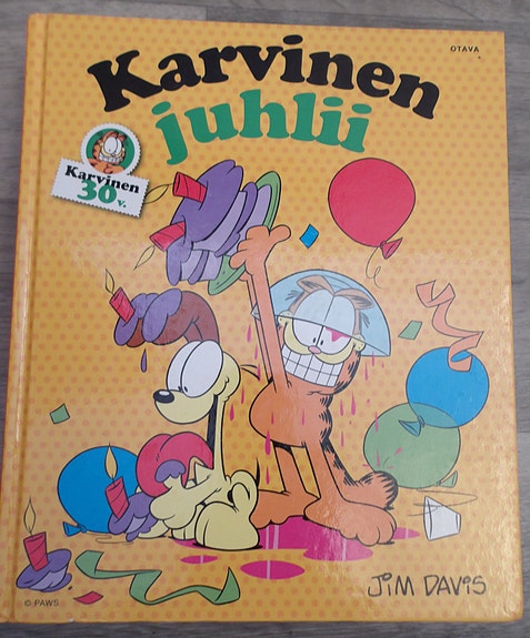 Jim Davis : Karvinen juhlii : Karvinen 30 v.