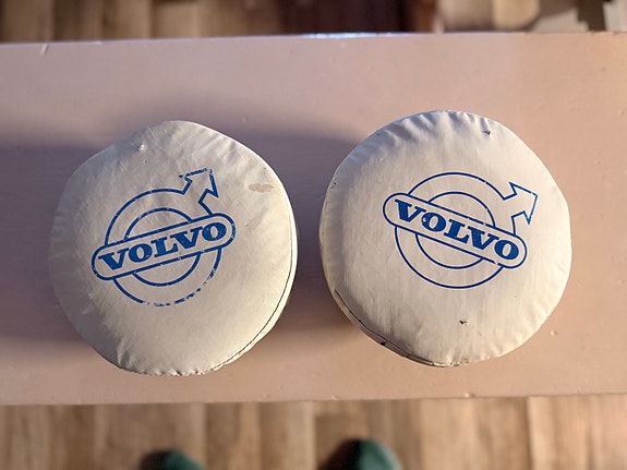 Volvo lisävalojen suojapussit