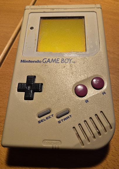 Nintendo Gameboy original/classic ja kaksi peliä