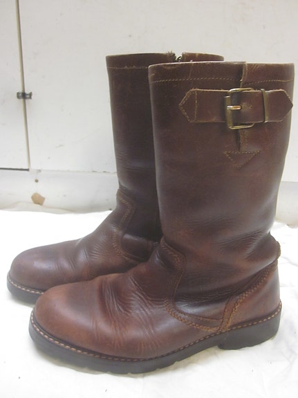 camel boots nahkasappaat koko 43
