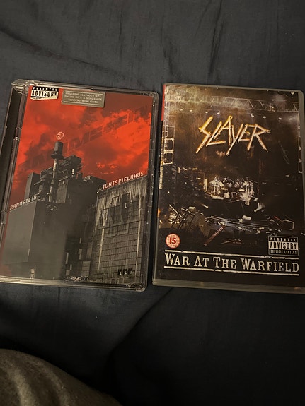 Rammstein Ja Slayer DvD-Levyt