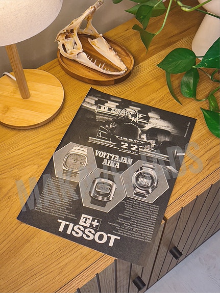 Alkuperäinen Tissot -mainos, Suomi, 1970-luku