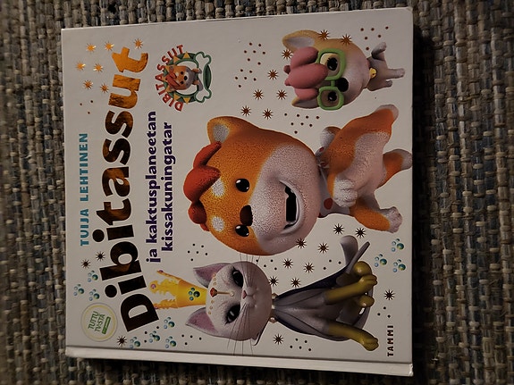 Dibitassut ja kaktusplaneetan kissakuningatar -kirja