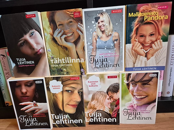 Tuija Lehtinen pokkarit 8kpl